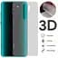 Захисна плівка 3D Carbon Fiber для Xiaomi Redmi Note 9 Pro (задня панель) - мініатюра 1