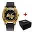 Awarder 021-3D Де би не була Gold-Black-Black Leather - миниатюра 1