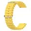 Ремінець Hump для Realme Watch - жовтий ширина кріплення 20мм силікон Watchbands (W23-3WB39690011) - мініатюра 2