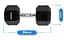 Гантель шестигранна Thunder 17,5 кг (HEXAGONAL-DUMBBELLS-17,5K) - мініатюра 3