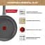 Універсальна сковорода Tefal Renewal 28 см Ceramik (C4260643) з керамічним антипригарним покриттям. - мініатюра 9