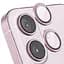 Защитное стекло Metal Classic на камеру (в упак.) для Apple iPhone 16 (6.1) / 16 Plus (6.7) Розовый / Pink - миниатюра 3