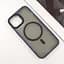 TPU+PC чохол Blueo Skin Friendly Frosted with MagSafe для Apple iPhone 15 (6.1) Синій / Blue - мініатюра 2