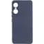 Чохол Silicone Cover Lakshmi Full Camera (A) для Tecno Pop 6 Pro Синій / Midnight Blue - мініатюра 1
