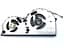 Вентилятор (кулер) для Lenovo IdeaPad 330-15ICH L330-15ICH L330-17ICH series NS85B20-17L22. - мініатюра 2