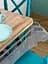 Скатертина силіконова зі срібною стразовою стрічкою подвійною 210х100 см - мініатюра 9