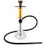Кальян Trumpet Hookah Rider W-40 Yellow-Orange (колба Crystal Clear) - мініатюра 2