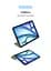 Чехол-книжка для планшета Apple iPad Air 13 (2024)/Air 13 (2025)/Air 13 (2026), Original Smart Case, saga, 13 , подставка на планшет, искусственная кожа, микрофибра, магнитная крышка с автоотключением экрана, ArmorStandart (ARM78156) - мініатюра 5