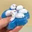 Сквіш антістрес UFT Squish Cat Paw Fluffy 4 Пухнаста лапка Blue - мініатюра 4
