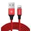Кабель Baseus Yiven USB - Lightning (M/M), 1.8 м Red (CALYW-A09) - миниатюра 1