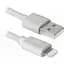 Дата кабель USB-C to Lightning 1.0m MFI TPE White REAL-EL (EL123500057) - миниатюра 1