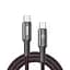 Кабель Brevia Type-C to Type-C 60W 1,2 м, чорний box (54120BCCC1) - мініатюра 1