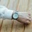 Наручний годинник жіночий Geneva Steel Silver Сріблястий (800) - мініатюра 4