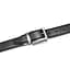 Ремень мужской кожаный Semi Line Black/Brown (P8232-0 L) - миниатюра 2