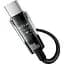 Кабель Baseus Gem Fast-Charging Cable USB to Type-C 100W 2m P10373002111-01 Black - миниатюра 2
