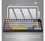 Клавіатура ігрова механічна бездротова Ajazz AK-650B Black RGB Flying Fish Switch Hot-Swap 2.4G/Bluetooth/USB - мініатюра 14