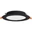 Вбудований світильник Videx LED Back круглий 15W 5000K Black (VL-DLBR-155B) - мініатюра 2