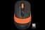 Миша бездротова A4Tech FG10 Black/Orange - мініатюра 1