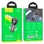 Зарядний пристрій авто Hoco NZ12D Lucky car charger 3 порти 2*Type-C + 1*USB 60 W чорно прозорий - мініатюра 5