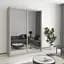Шкаф-купе двухдверный MebelStar Комбо AL 2 Зеркала 160x60x210 см Кашемир (MBS-2807) - миниатюра 1