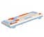 Клавіатура ігрова Maxxter KBG3C01 USB White-Blue - мініатюра 3