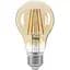 LED лампа Titanum Filament A60 7W E27 2200K бронза (TLFA6007272A) - мініатюра 2