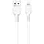 USB Cable Hoco X20 Flash Charged Lightning White 2m - мініатюра 1