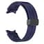 Ремешок для Samsung Galaxy Watch 4 Classic 46mm - синий ширина крепления 20мм силикон Watchbands Cls-black (W34-0WB87751991) - миниатюра 2