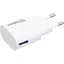 Зарядний пристрій INKAX CD-08 Travel charger + iPhone4 cable 1USB 1A White - мініатюра 2