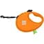Повідець-рулетка для собак Waudog R-leash з контейнером для пакетів, світловідбивна стрічка, S до 12 кг, 3 м помаранчевий - мініатюра 4