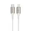 Кабель Proove Flex Metal Type-C to Lightning 27W (1m) white (CCFM27002102) - мініатюра 1