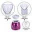 Парова сауна для обличчя рожева електрична інгалятор 2 в 1 Professional Facial Steamer BY-1078 - мініатюра 2