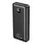 Зовнішній акумулятор XO PR203 45W 2 USB+Type-C QC і PD3.0 20000mAh чорний - мініатюра 1
