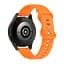 Браслет Eight для Samsung Galaxy Watch 5 - Помаранчевий ширина кріплення 20мм силікон Watchbands (W40-9WB58553436) - мініатюра 3