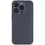 Чохол-накладка Matte скляний матовий із захистом камери AG-Glass Apple iPhone 15 Pro Graphite Black - мініатюра 1