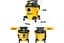 Пилосос професійний DeWalt 1050 Вт 15 кПа контейнер 20 л 62 кг - мініатюра 2