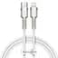 Кабель Baseus Type-C to Lightning Cafule Series Metal Data Cable CATLJK-A02 белый - миниатюра 1