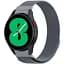 Ремінець для Samsung Galaxy Watch FE - темно-сірий Watchbands Milanese Loop ширина кріплення 20мм металевий (FEWBWB93895962) - мініатюра 1
