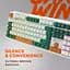 Клавіатура Canyon keyboard Shadder GKW-11 Mech RGB UK/US Wireless White (CND-SKBW11) - мініатюра 8