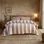Плед Lotus Home - Infinity Stripe бежевий 200x220 - мініатюра 2