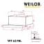 Вытяжка телескопическая WEILOR WT 63 FBL - миниатюра 12