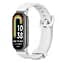 Силіконовий ремінець Mijobs для фітнес браслета Xiaomi Smart Band 9 White - мініатюра 2
