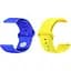 Набор ремешков BeCover Ukrainian Freedom для Xiaomi iMi KW66 (22 mm)/Mi Watch Color/Haylou LS01/Watch S1 Yellow-Blue (707826) - миниатюра 1
