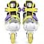 Ролики Cosmo ID Candy Flash 32-36 White (1012-CIS-CF-WH-32-36) - мініатюра 3