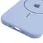 Чохол Epik Silicone Case Full Protective (AA) V2 with MagSafe для Apple iPhone 17 Air (6.5) Блакитний / Lilac Blue - мініатюра 5