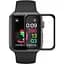 Захисне скло DK 3D Full Glue для Apple Watch 38mm (Series 1 / 2 / 3) (black) - мініатюра 1