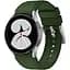 Ремінець силіконовий для смарт-годинника BeWatch Four Samsung Galaxy Watch 4/5/Pro Зелений (0133308) - мініатюра 1