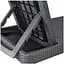 Шезлонг Allibert Keter Jaipur Sun lounger пластиковый серый (8711245144870) - миниатюра 2