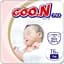 Упаковка підгузків Goo.N Plus NB (0-5 кг) 152 шт. (76 шт. х 2 шт.) - мініатюра 2
