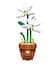 Конструктор квіти Flowers Zuanma NO116-15 деталі 394 - мініатюра 1